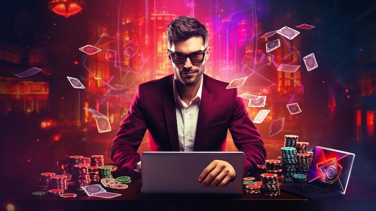 Tangkapan layar aplikasi bonsai4d menampilkan meja live-dealer blackjack dan navigasi menu di Android